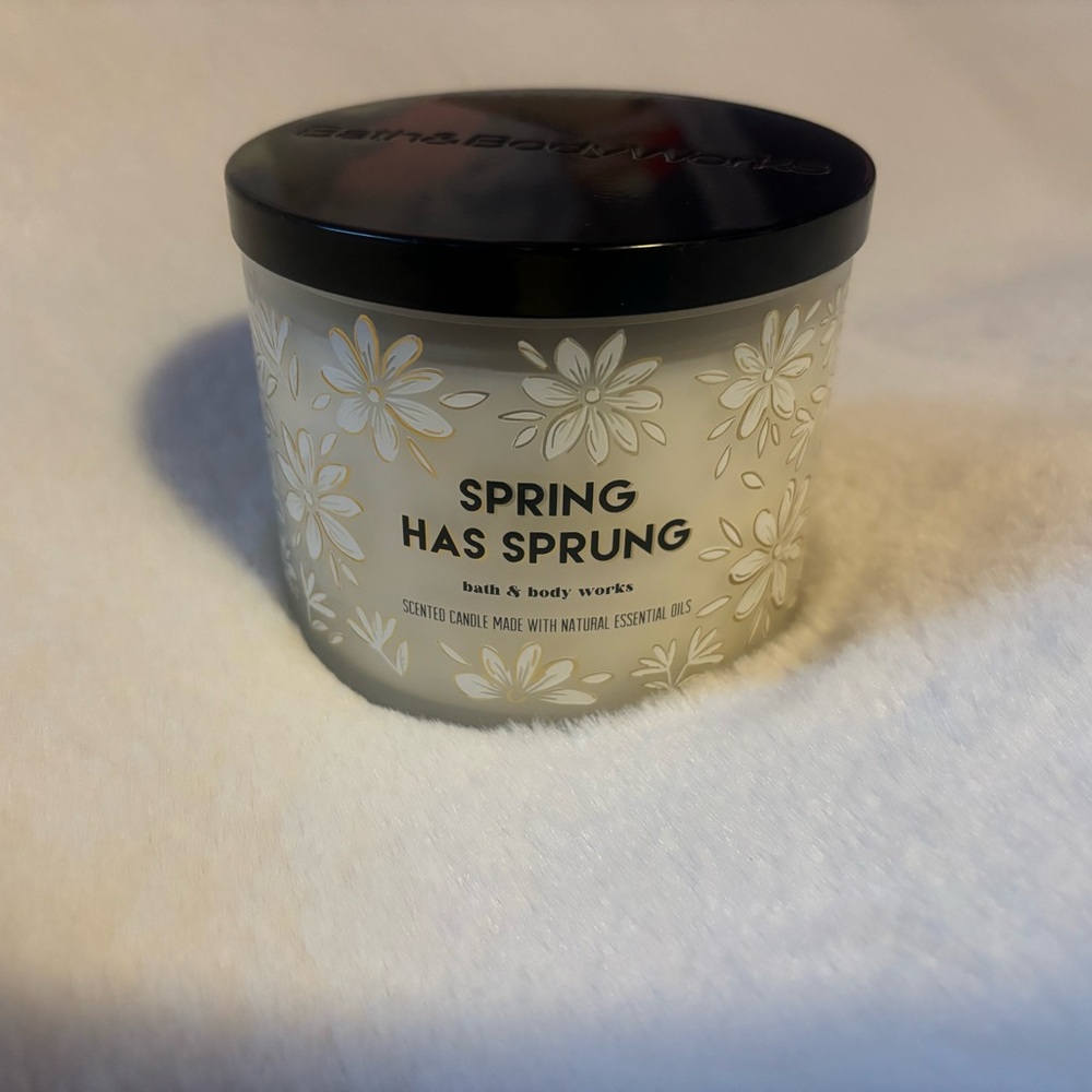 NEW unburned BBW Spring Has Sprung Candle